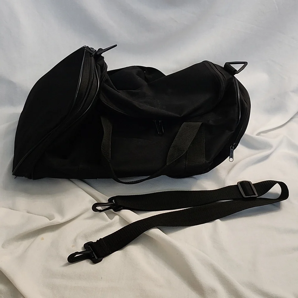 STAY ARMY Black Duffle Bag
